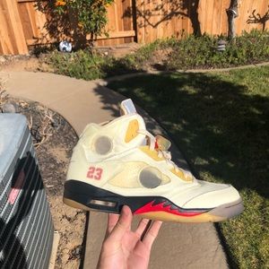 Jordan 5 Retro OFF WHITE Sails